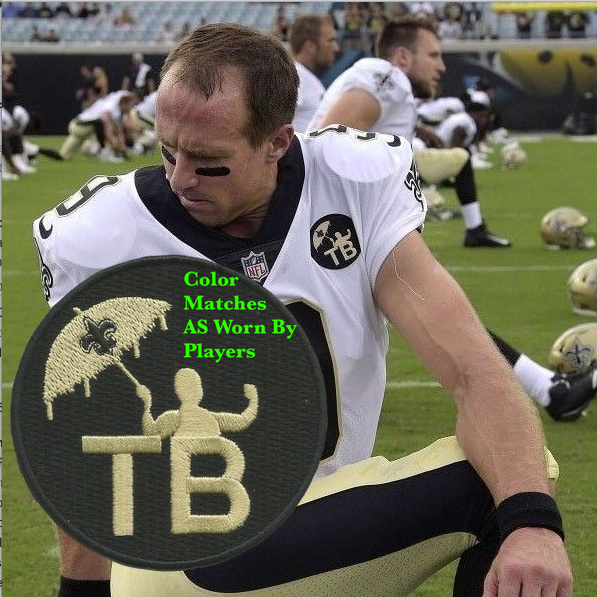 tb patch on drew brees jersey